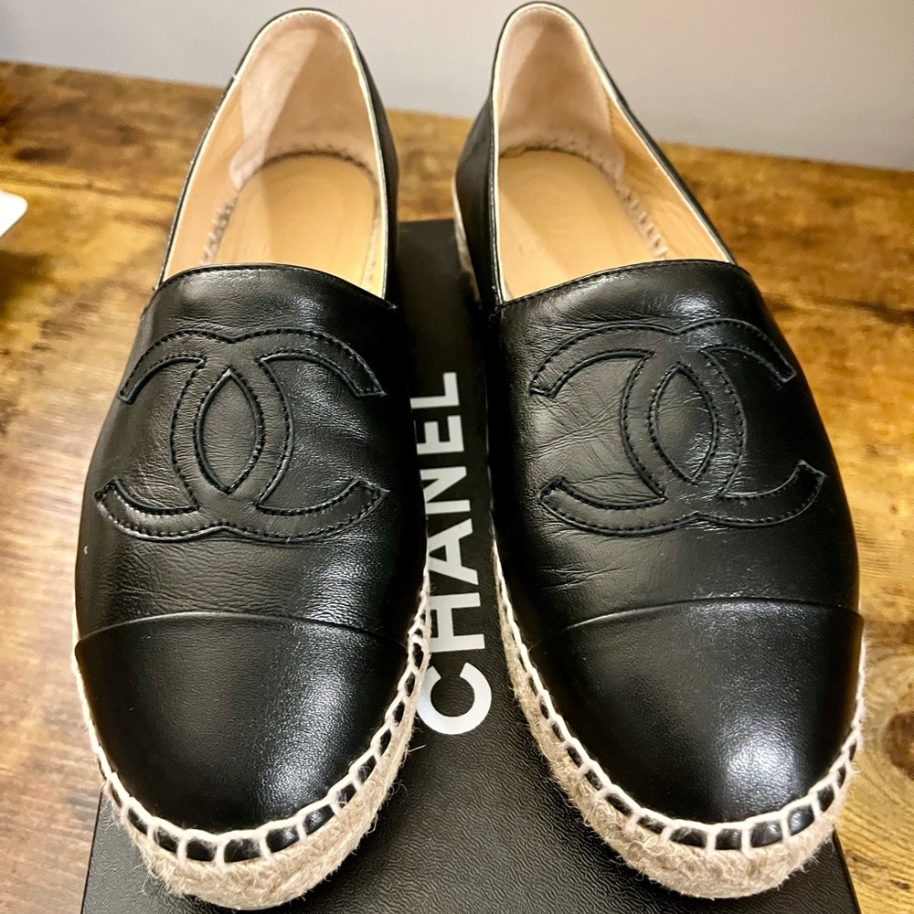 Authentic Chanel Espadrilles